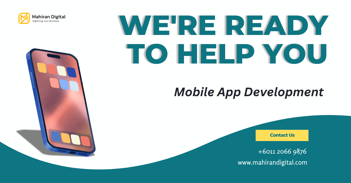 We are ready to help you in developing mobile app.